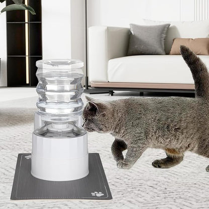 RIZZARI Automatic Pet Water Dispenser: 5L White Cats and Dogs Gravity Feeder - Image 6