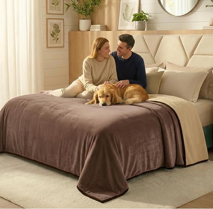 Paw Buddies Waterproof Blanket 80"x90" – Reversible Microfleece Throw - Image 7