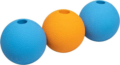 Amazon Basics Interactive Bouncy Supreme Durable Natural Rubber Dog Toy Balls by AmazonBasics