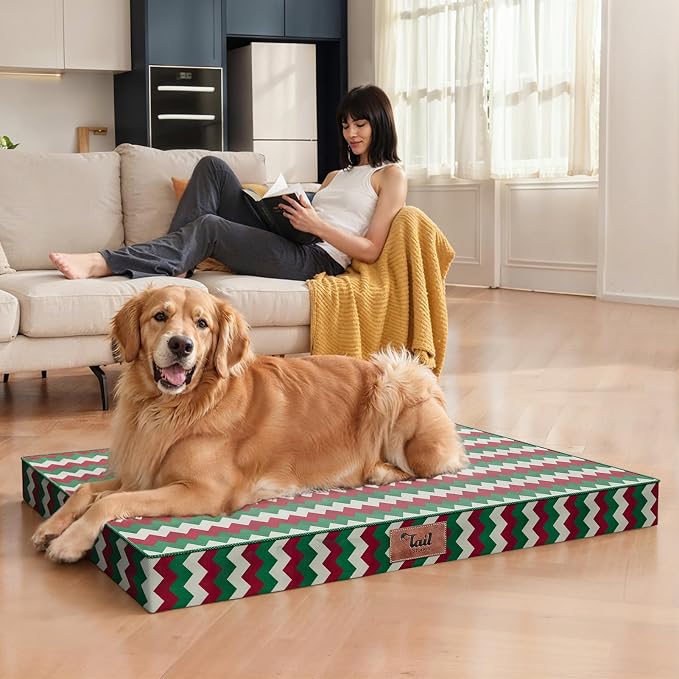 Orthopedic Dog Bed for Large Dogs, Big Waterproof Dog Bed Washable Pet Bed for - Image 3