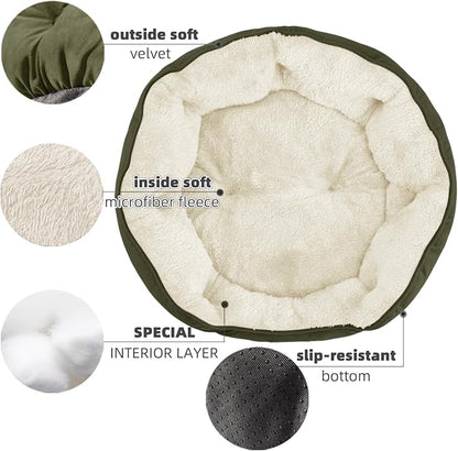 Asvin Small Dog Bed for Small Dogs, Cat Beds for Indoor Cats, Pet Bed for Puppy - Image 4