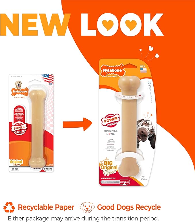Nylabone Original Bone Power Chew Toy - Image 3