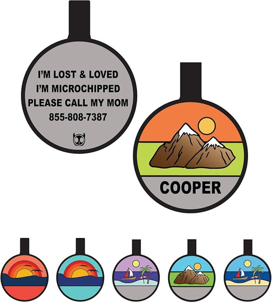 Silent Dog Tag Personalized by PetANTastic