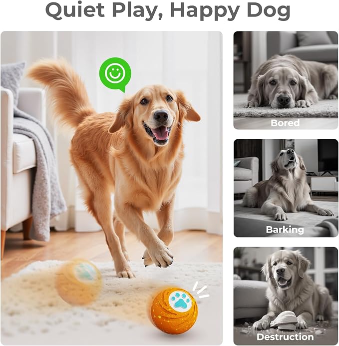 Lovkid Smart Interactive Dog Ball Toy - Image 3