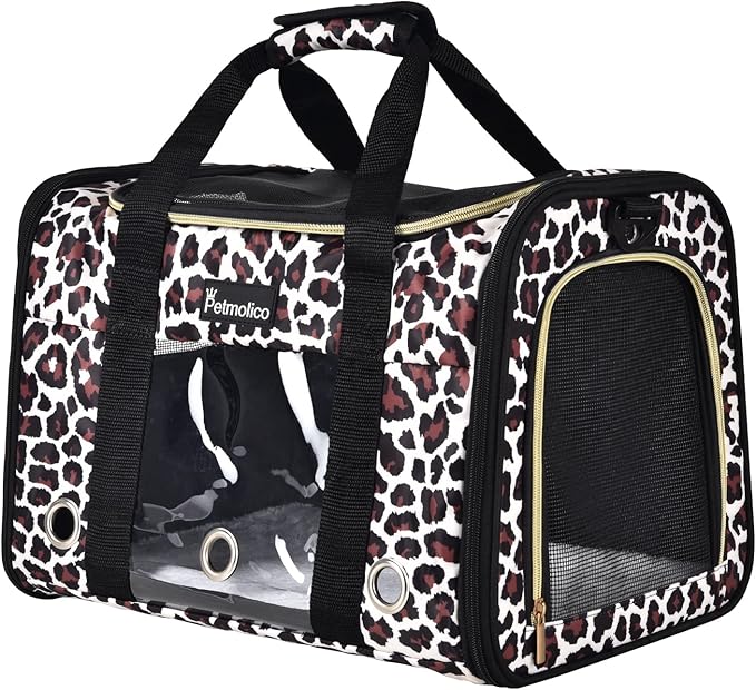 Petmolico Cat Carrier Soft-Sided Pet Bag by Petmolico