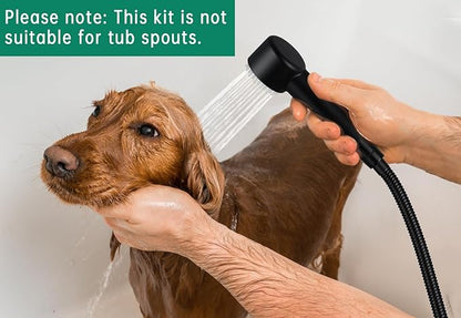 3 Mode Dog Shower Attachment, High Pressure Handheld Sprayer - Image 2
