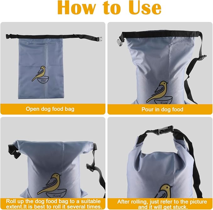 2 Pack Bird Seed Storage Container - Image 3