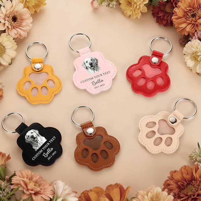 Eunigem Personalized Pet Hair Keychain - Image 5