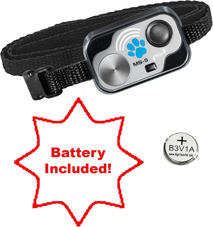 High Tech Pet MS-5 Automatic Pet Door Collar, Genuine Brand Dog Collar - Image 2