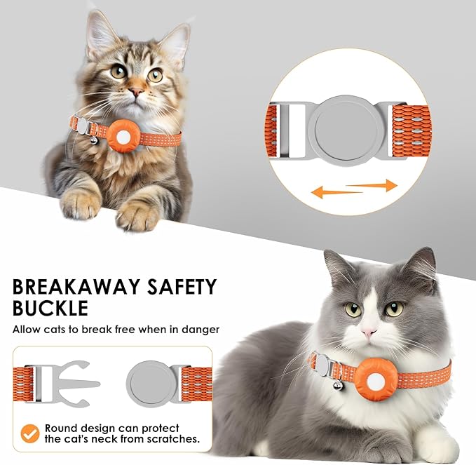 Cat Tracker, GPS Tracker for Cats, No Monthly Fee Pet Tracker for Cats - Image 5