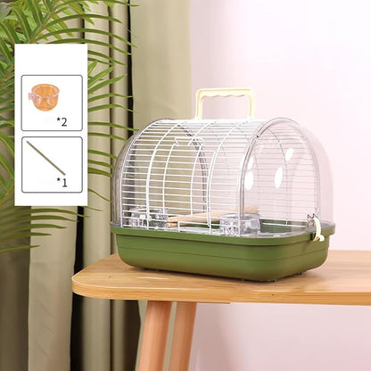 Portable Bird Cage, Bird Travel Carrier - Image 8