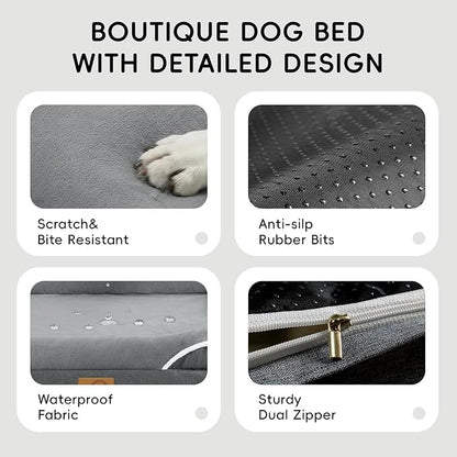 HOMEMATE Dog Bed for Extra Large Dog: 48x35 inch Orthopedic Large Dogs Bed XXL - Image 6