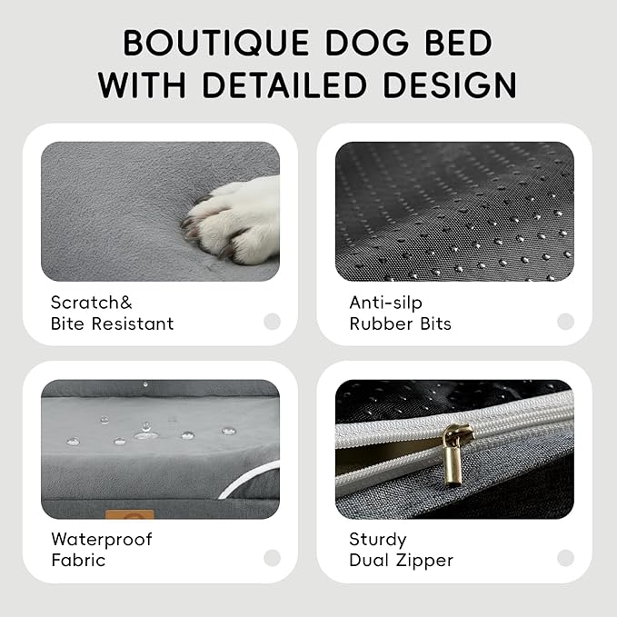 Homemate Dog Bed Medium Size Dog 28x23 inch - Image 6