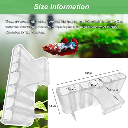 2PC 7 Holes Upgraded Aquarium Plant Holder, Aquatic Plants Cup - Image 6