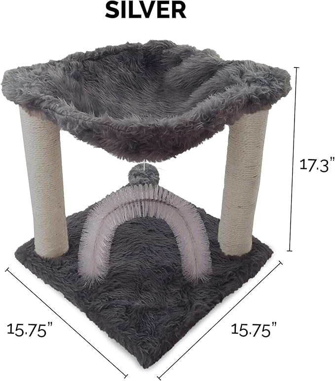 Furhaven 15.75" Tall Playground - Image 2