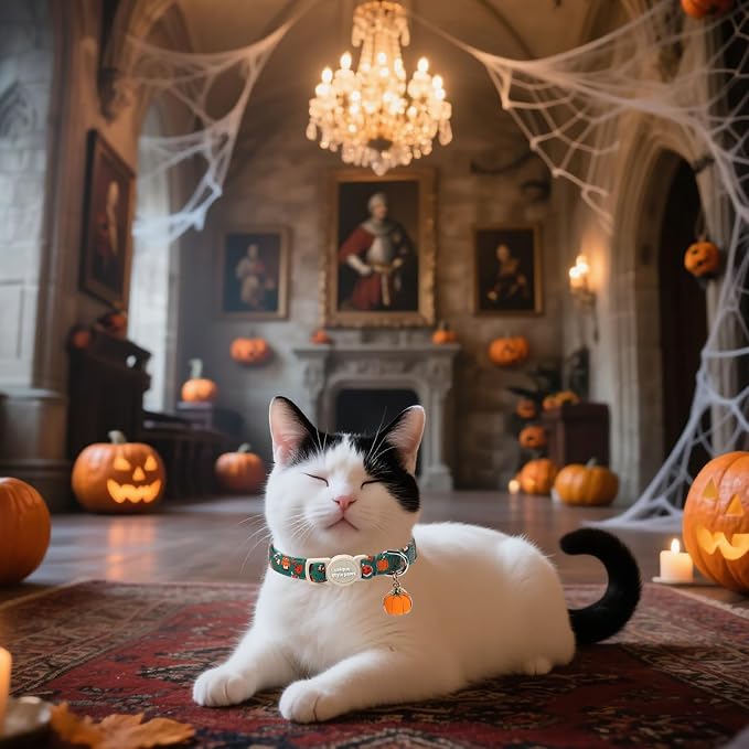 Unique style paws 2 Pack Autumn Halloween Kitten Collar Breakaway - Image 6