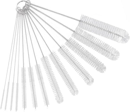 CiaraQ Bottle Cleaning Brushes, 8 Inch Nylon Tube Brush Set, Cleaner by CiaraQ
