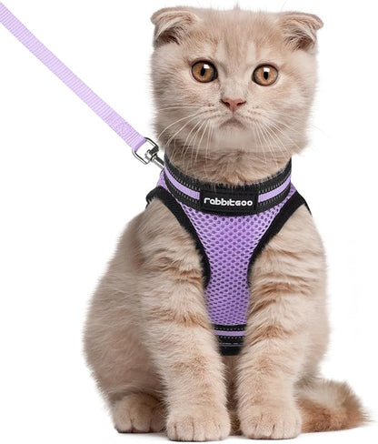 rabbitgoo Cat Harness and Leash Set by rabbitgoo