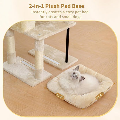 Heybly Cat Tree, 45.3-Inch Cat Tower - Image 6