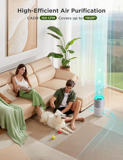 GoveeLife Air Purifiers for Home, Smart Air Purifier for Large Rooms - Image 2
