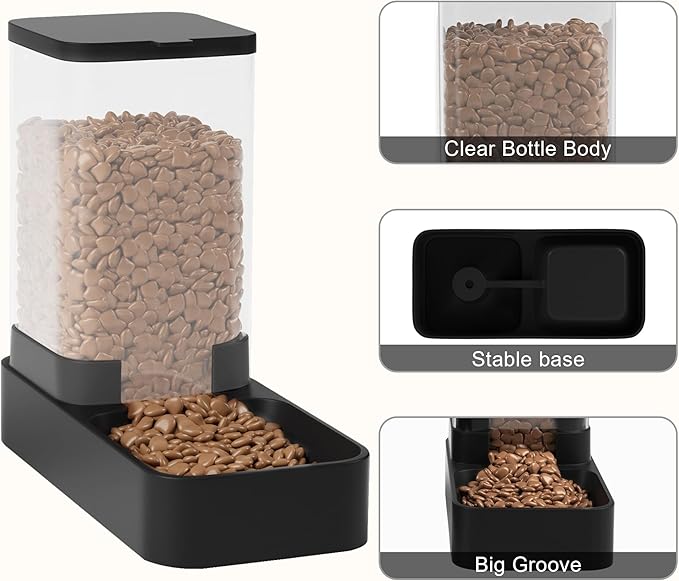 Automatic Cat Feeder and Water Dispenser in Set - Image 4