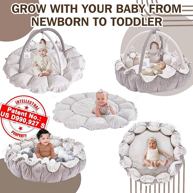 Little Dove 5-in-1 Convertible Baby Play Gym - Image 2