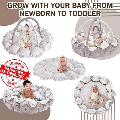 Little Dove 5-in-1 Convertible Baby Play Gym - Image 2