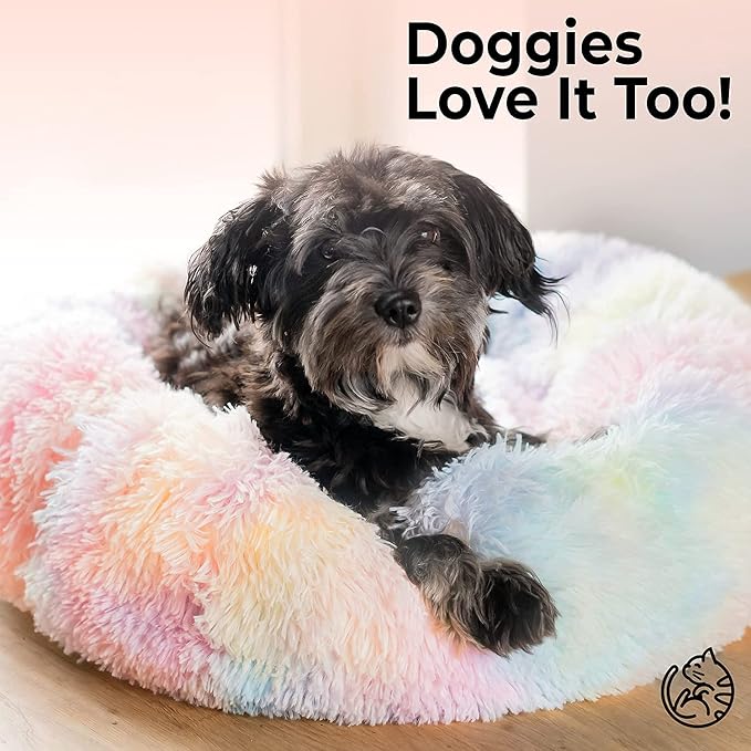 Cat Bed for Indoor Cats and Small Medium Dogs - Image 5