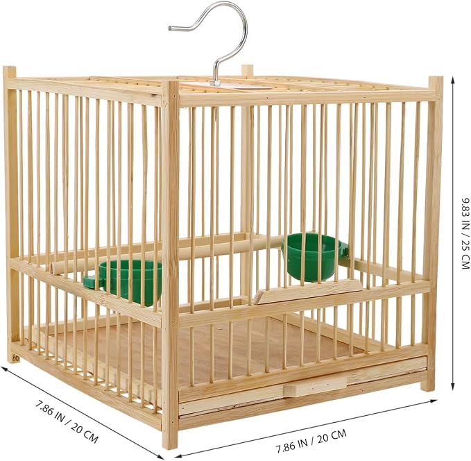 Yardwe Bird Travel Carrier Cage Parrot Cage - Image 2