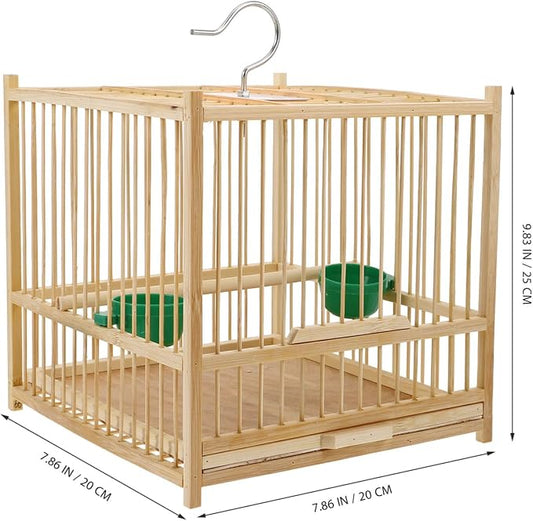 Yardwe Bird Travel Carrier Cage Parrot Cage - Image 2