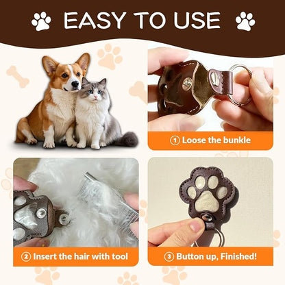 QYH Custom Memorial Dog Keychain - Image 4