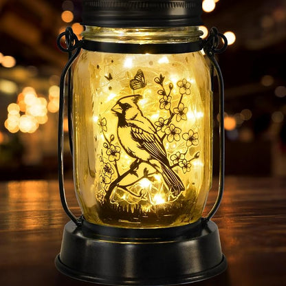 kyoryuger Cardinal Gifts for Women/Men Cardinal Solar Lanterns Mom Grandma - Image 8