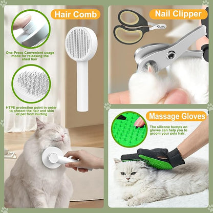 Cat Starter Kit 37pcs Essentials & Supplies Gift - Image 4