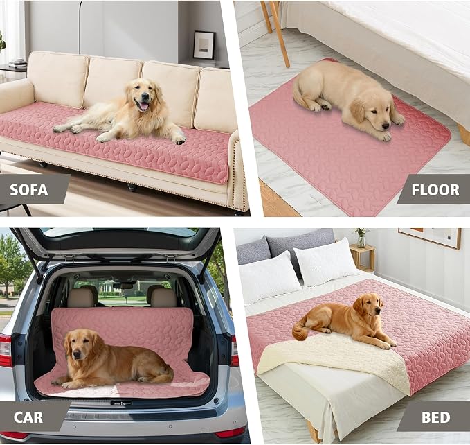 Ameritex Waterproof Pet Bed Cover Anti-Slip Dog Bed Blanket - Image 3