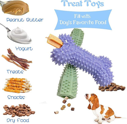 4 Pack Puppy Toys for 2-8 Months Pets Dog Chew Toy for Small Puppies Teething - Image 4