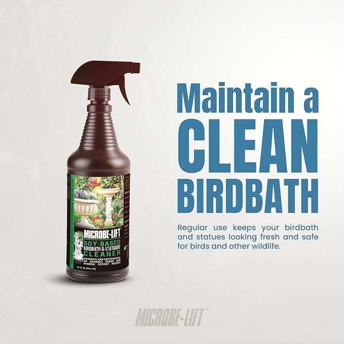 Microbe-Lift Soy-Based Birdbath & Statuary Cleaner – 32 Oz – Safe - Image 6