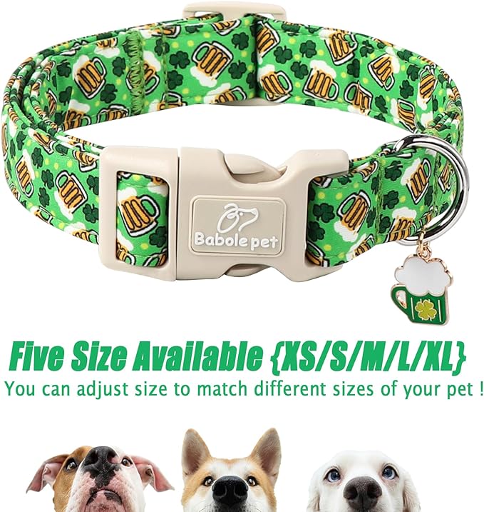 St Patricks Day Dog Collar for Small Dogs - Image 6