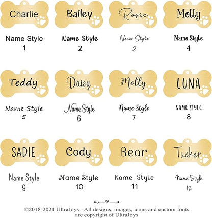 Ultra Joys Dog Tags Personalized - Image 4