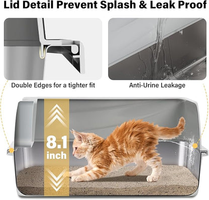 Stainless Steel Litter Box - Image 3