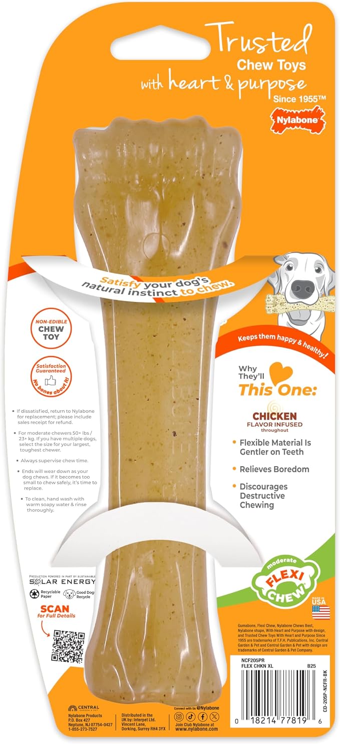 Nylabone Original Knuckle Bone Flexi Chew Toy - Image 10