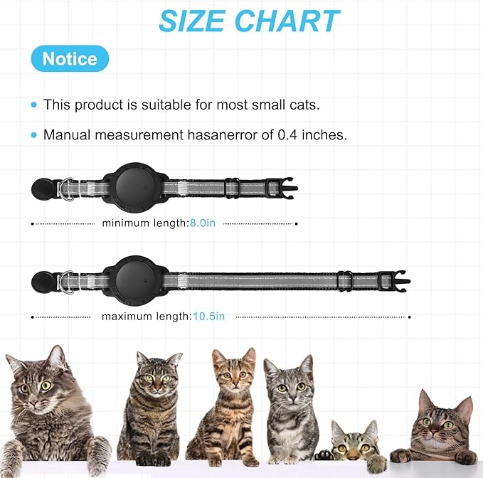 Google Android Cat Tracker Collar, Mini Cat GPS Tracker, Smart Pet Activity - Image 8