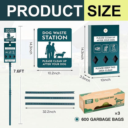 Qinyoung Dog Waste Station - Image 2