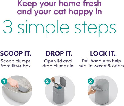 Bundle of Litter Genie Easy Roll Pail | Cat Litter Box Waste Disposal System - Image 6
