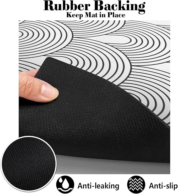 Dog Food Mats for Floors Absorbent, Pet Cat Food Mat - Image 4