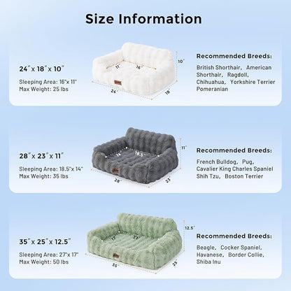 Cat Couch Bed for Indoor Cats-Orthopedic Cat Sofa - Image 2