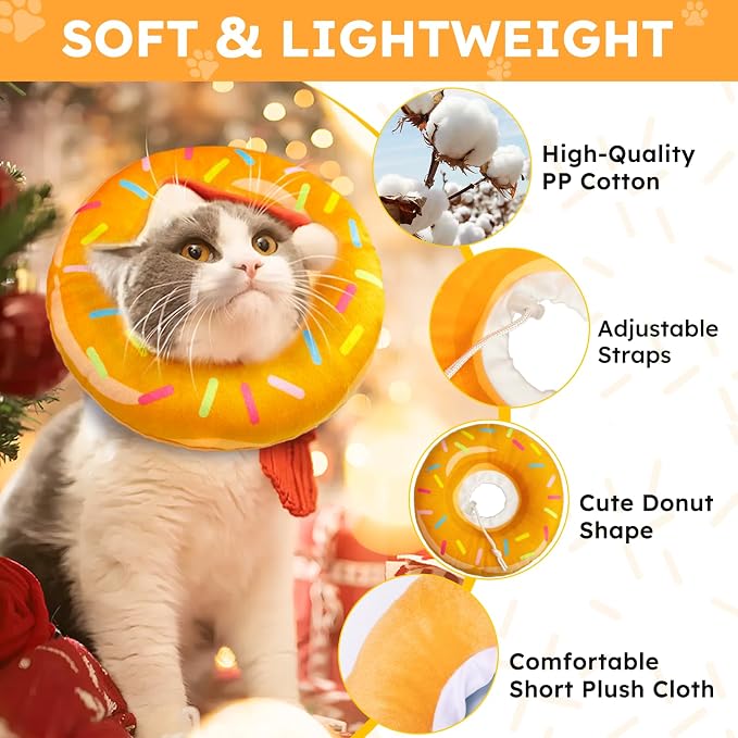 Cat Cone Collar Soft, Cat Recovery Collar - Image 6
