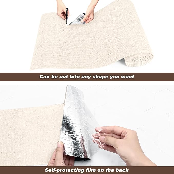 Cat Scratching Mat, DIY Cat Scratchers Furniture Protector - Image 3