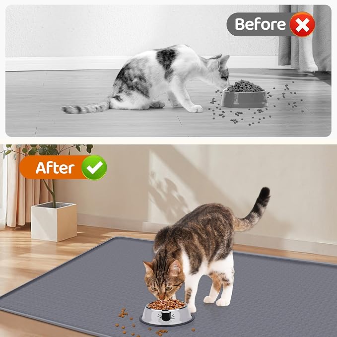 Cat Food Mat, Floor Protection - Image 4