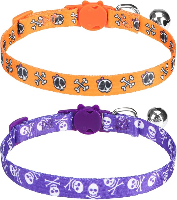 PUPTECK Breakaway Halloween Cat Collar by PUPTECK