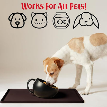 DogBuddy Dog Food Mat – Waterproof Dog Bowl Mat - Image 4